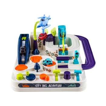 Interaktywny Tor Przeszkód + Pojazdy, Zjazd Samochodowy Parking