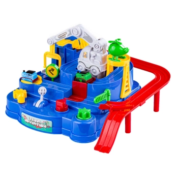 Interaktywny Tor Przeszkód + Pojazdy, Zjazd Samochodowy Parking