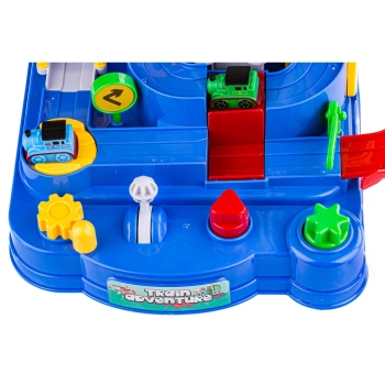 Interaktywny Tor Przeszkód + Pojazdy, Zjazd Samochodowy Parking