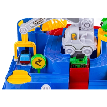 Interaktywny Tor Przeszkód + Pojazdy, Zjazd Samochodowy Parking