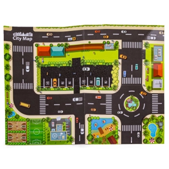 Interaktywny Tor Przeszkód + Pojazdy, Zjazd Samochodowy + Kierownica