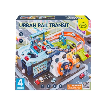 Interaktywny Tor Przeszkód + Pojazdy, Zjazd Samochodowy + Kierownica