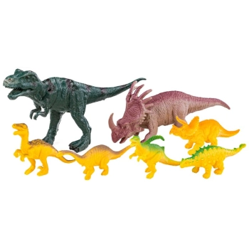 Duży Tor Samochodowy, Wyścigowy - Park Dinozaurów 240 El.