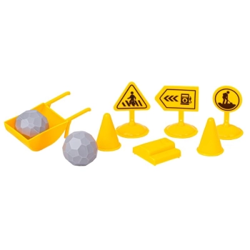 Duży Tor Samochodowy, Wyścigowy - Plac Budowy 180 El. Pętla, Dźwig, Resoraki