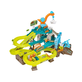 Zjazd samochodowy Tor Kulkowy Garaż Parking Plac Budowy DINOZAUR