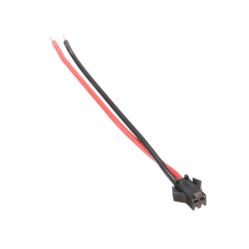 Wtyk JST SM - z przewodem 100mm 2 PIN