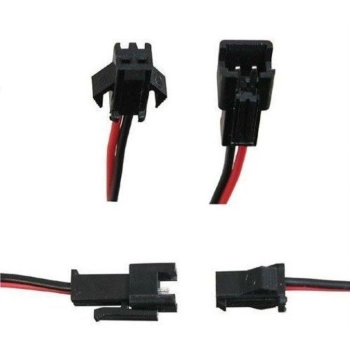 Gniazdo JST SM z przewodem 100mm (2 PIN)