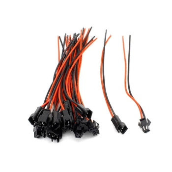 Gniazdo JST SM z przewodem 100mm (2 PIN)