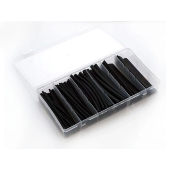 Zestaw 100pcs 10cm koszulki termokurczliwe Czerwone i Czarne