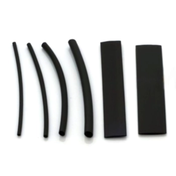 Zestaw 100pcs 10cm koszulki termokurczliwe Czerwone i Czarne