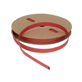 Rurka koszulka termokurczliwa 10mm Czerwona 1m 2:1