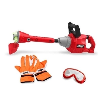 Kosiarka, Kosa, Wykaszarka + Okulary, Rękawice