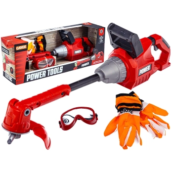 Kosiarka, Kosa, Wykaszarka + Okulary, Rękawice