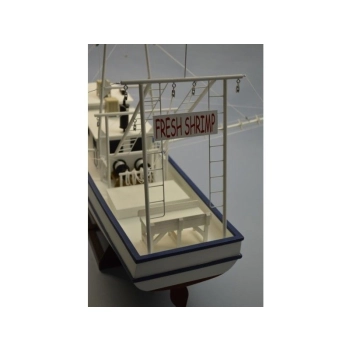 Łódź - Rusty the Shrimp Boat 1:24 - DUMAS