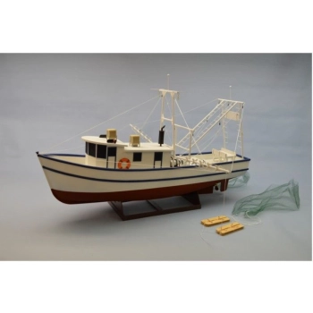 Łódź - Rusty the Shrimp Boat 1:24 - DUMAS