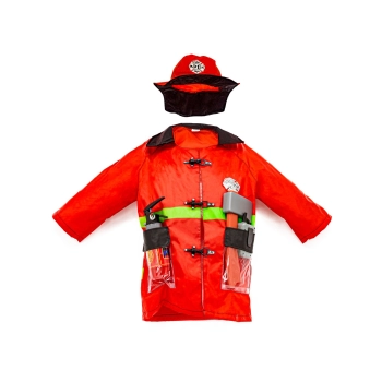 Kombinezon Strażacki Z Akcesoriami Strój małego Strażaka