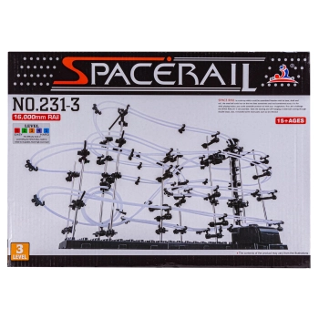 SpaceRail Tor Dla Kulek - Level 3 (16 metrów) Kulkowy Rollercoaster