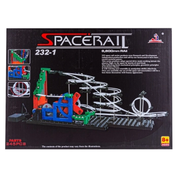 SpaceRail Tor Dla Kulek - Level 1 (8,6 metra) Kulkowy Rollercoaster