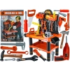 Zestaw Majsterkowicza, Warsztat stolarski - stolik, klucze, piła