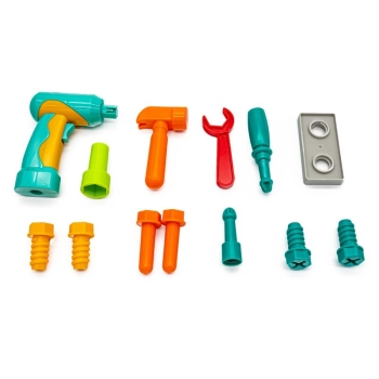 Auto Do Rozkręcania i Skręcania + Narzędzia, Jeździ, Świeci, Gra Melodie Wkrętarka