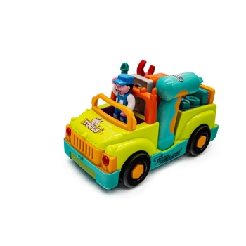 Auto Do Rozkręcania i Skręcania + Narzędzia, Jeździ, Świeci, Gra Melodie Wkrętarka