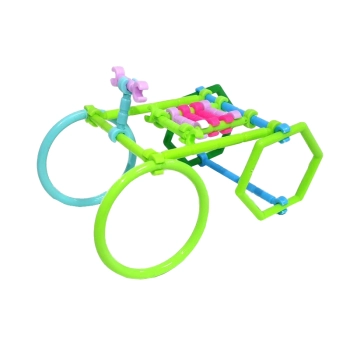 Patyczki Słomki Konstrukcyjne, Klocki Edukacyjne ok. 1000 Elementów AUTO