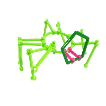 Patyczki Słomki Konstrukcyjne, Klocki Edukacyjne ok. 1000 Elementów AUTO