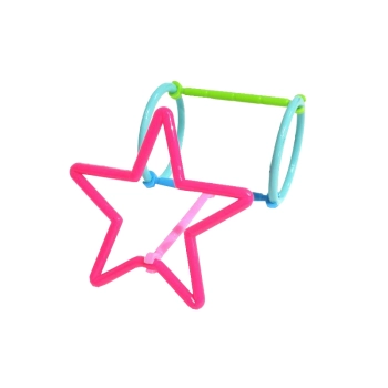 Patyczki Słomki Konstrukcyjne, Klocki Edukacyjne ok. 1000 Elementów AUTO