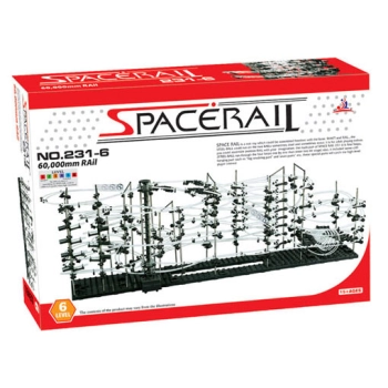 SpaceRail Tor Dla Kulek - Level 6 (60 metrów) Kulkowy Rollercoaster