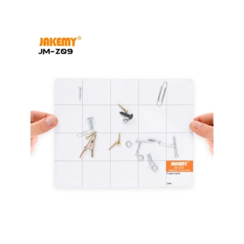 Mata Magnetyczna Zmywalna, Ścieralna + Pisak, Gąbka Jakemy