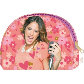 Kosmetyczka Violetta 19x14cm Łososiowa