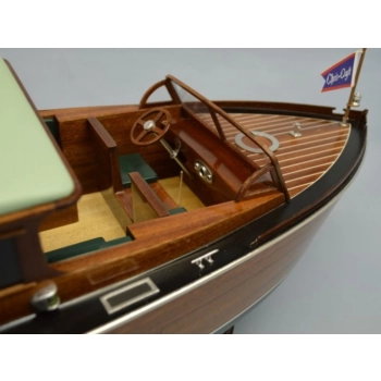 Łódź - Łódź podmiejska 1929 Chris Craft 38' Commuter Boat Kit 1:12 - DUMAS