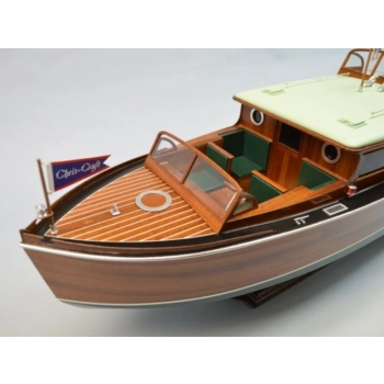 Łódź - Łódź podmiejska 1929 Chris Craft 38' Commuter Boat Kit 1:12 - DUMAS