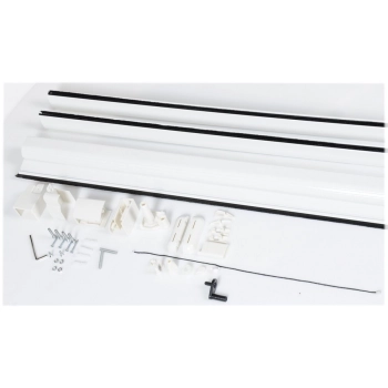 Moskitiera Okienna W Rolecie Na Okno Biała 1,3 X 1,6m Siatka Na Komary Przecena 2