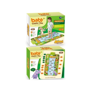 Edukacyjna Muzyczna Mata Sensoryczna Dla Dzieci ZWIERZĘTA