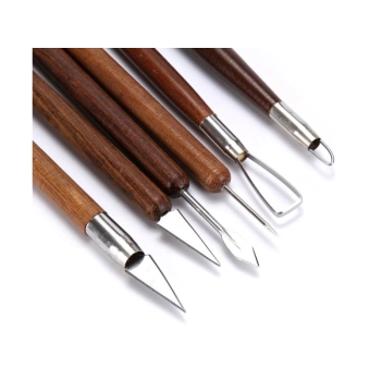 Zestaw Narzędzi Do Rękodzieła, Modelowania Ceramiki, Do Rzeźbienia 6 Elementów