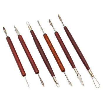 Zestaw Narzędzi Do Rękodzieła, Modelowania Ceramiki, Do Rzeźbienia 6 Elementów
