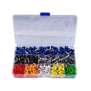 Konektory Kablowe, Zestaw Tulejek, Końcówek 800 szt. Tulejki Do Zaciskarki, Praski