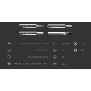 Profesjonalny Zestaw Narzędzi Precyzyjnych JAKEMY 54w1