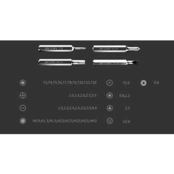 Profesjonalny Zestaw Narzędzi Precyzyjnych JAKEMY 38w1