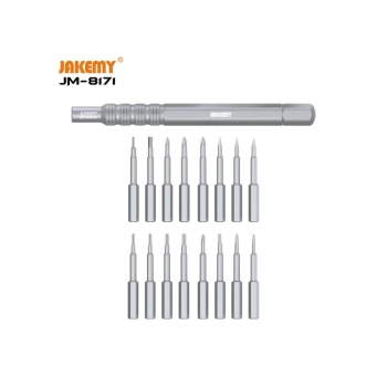 Profesjonalny Zestaw Narzędzi Precyzyjnych JAKEMY 17w1