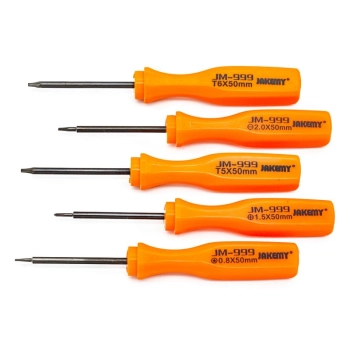 Profesjonalny Zestaw Śrubokrętów, Wkrętaków JAKEMY 5 sztuk