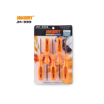 Profesjonalny Zestaw Śrubokrętów, Wkrętaków JAKEMY 5 sztuk