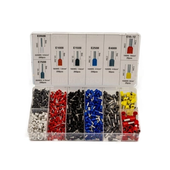 Praska, Zaciskarka Do Kabli, Tulejek, Końcówek + Zestaw Tulejek 1200 szt