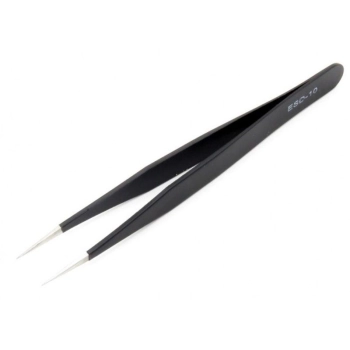 Pęseta Prosta, Pinceta Precyzyjna, Antystatyczna ESD-10 1 Sztuka