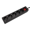 Przedłużacz, Listwa Zasilająca 5 Gniazd, 3500W 250V 16A 1,7m