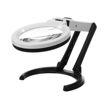 Składana Lupa Lampa Stolikowa 2,5x / 8x Oświetlenie LED
