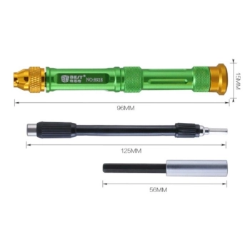 Zestaw Narzędzi Precyzyjnych, Śrubokręt, Wkrętak + Bity 63w1 BST