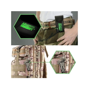 Narzędzie Wielofunkcyjne Jakemy Multitool 10w1 - Kombinerki, Nóż, Piła, Karta Przeżycia