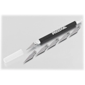 Proedge - Nóż #4 Grip Soft Handle (czarny) + 5 ostrzy #11 [#31044]